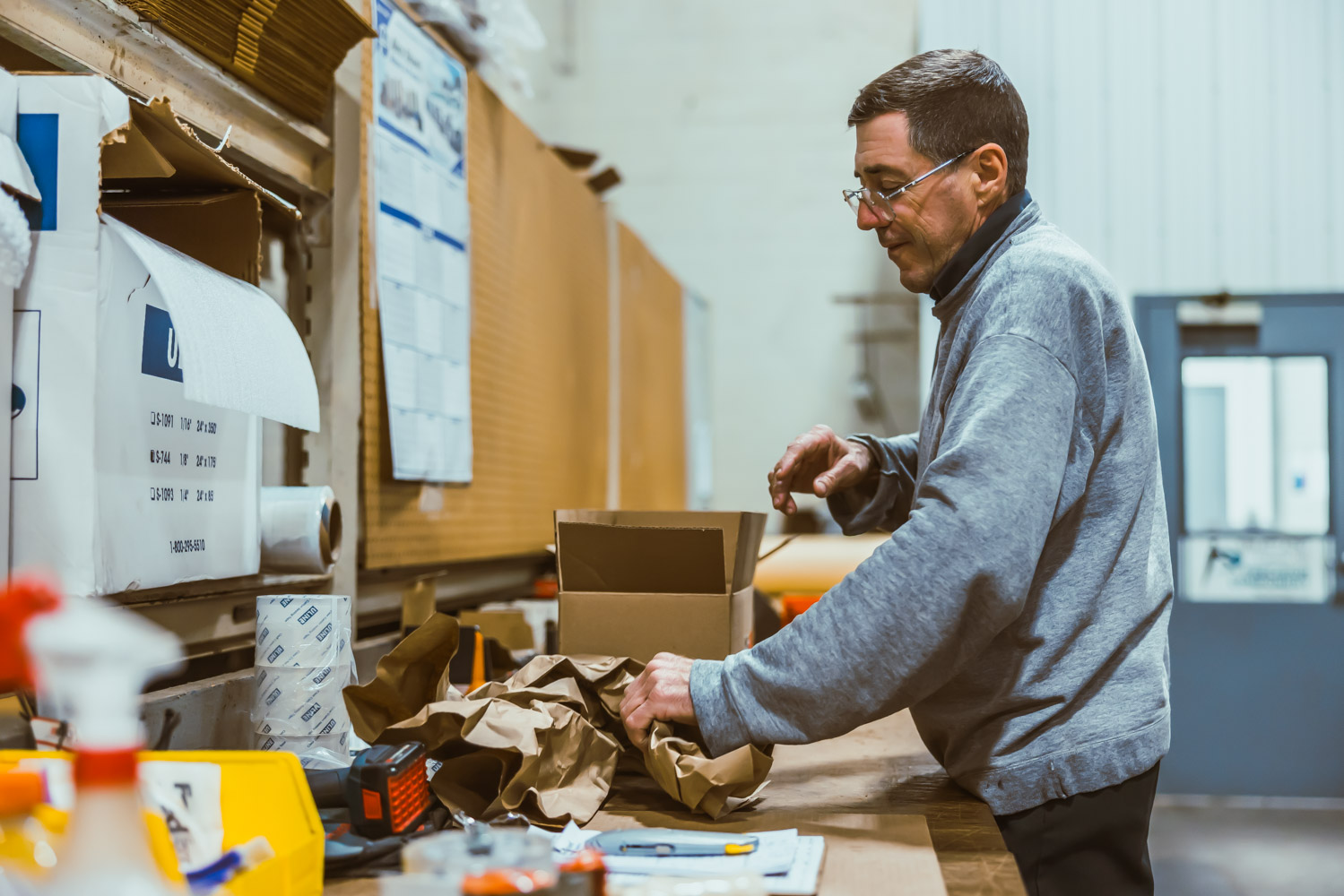 Shipping and logistics at Precision Component Industries